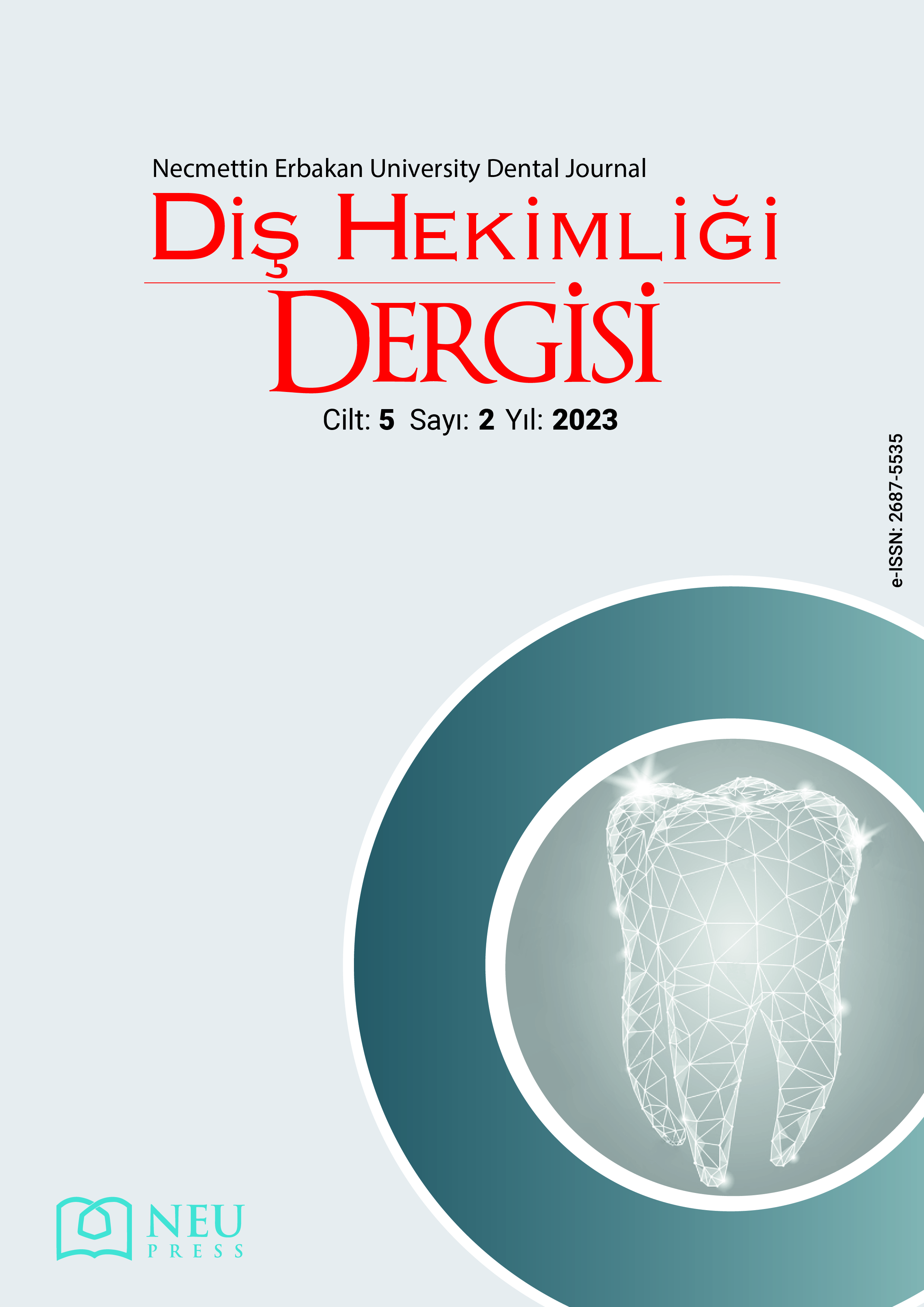 Necmettin Erbakan Üniversitesi Diş Hekimliği Dergisi